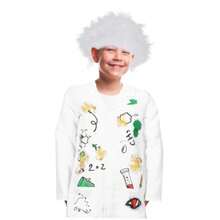 Wakauto Disfraz Infantil Cientifico con Batas de Laboratorio y Peluca Traje de Doctor para Niñas Halloween y Dia Comodo y Transpirable TallaDurable, Sólido,cultivating children's interests - Multicolor - Ver 7