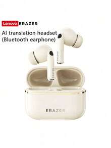 Lenovo XT89PRO AI Translation Bluetooth Headphones, Comfortable Wear, Long-Lasting Battery, High-Definition Stereo Sound, Stable Bluetooth Connection, Suitable For Sports And Daily Listening, Milky White