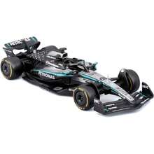 Burago 1:43 比例模型车，适用于 2025 年 Oracle F1 RB21 赛车，车手 #1 马克斯·维斯塔潘，车手 #22 角田裕毅，一级方程式赛车压铸模型 - #63 W16 N/Helmet - 查看 2