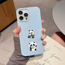 60pcs Panda Stickers, Waterproof Vinyl Stickers Decals For Laptop Water Bottle Phone Luggage, Cute Cartoon Stickers Pack - Multicolor - View 4