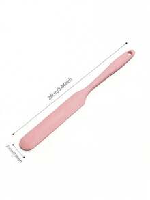 1pc Silicone Spatula, Non-Stick Scraper, Silicone Material, Heat Resistant, Baking Tool, Kitchen Gadget, Cooking Accessory