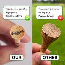 10个装高尔夫球架，趣味高尔夫球架，开放式设计，休闲生活配件，创意圣诞高尔夫礼物 - 彩色 - 查看 4