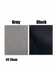 20cm X 25cm Grey Glass Cleaning Cloth, Magical Streak-Free Cleaning Cloth, Can Clean Mirror Objects Without Water