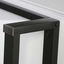 Modern TV Stand, Wood And White Finish, 180 X 50 X 38 Cm, Minimalist Design - White - View 2