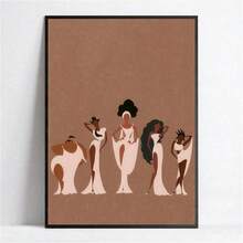 1 pictură murală cu desene animate Muze: Hercules Poster pentru sufragerie, dormitor, birou, bucătărie, baie Art Deco, modern, retro, vertical, utilizare în interior, pânză, primăvară, iarnă, artă cu cerneală, ramă opțională - Multicolor - Vizualizare 3