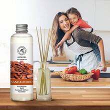 Recambio de Difusor de Varillas de Sándalo 200 ml - Aroma de Larga Duració para Aromaterapia y Relajació en Todas las Estaciones - Multicolor - Ver 8