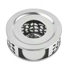 Stainless Steel Tea Warmer (Heater/Warming Stove) – Tabletop Tea Stove For Gathering & Candle-Powered Tea Warmer