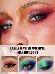 Bộ dụng cụ trang điểm mắt 6/3/2/1 món, khuôn dập phấn mắt, dụng cụ hỗ trợ đánh phấn mắt, dụng cụ đánh phấn mắt và cọ trang điểm, dụng cụ trang điểm mắt, dụng cụ làm đẹp, dụng cụ trang điểm mắt cho người mới bắt đầu, dụng cụ làm đẹp trang điểm mắt, phù hợp cho người mới bắt đầu, màu hồng, đen, đỏ, xanh lá cây, quà tặng, đồ dùng du lịch, đồ rẻ tiền, đồ dùng cần thiết khi đi du lịch. - Nhiều màu - Xem 3