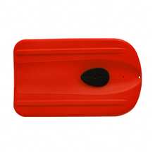Futchoy Snow Sleds For Kids And Adult, Kids Sledding Snowboard With Handle, Lightweight Compact Scooter Snowboard, Cold Resistant Handle Sled Downhill Slide Snow Skateboard For Outdoor Winter Fun - Red - View 8