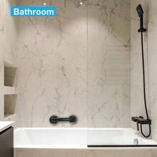 Grab Bars Bathtubs And Showers, 8.3 Inch Mirror Glass Door And Window Handles Powerful Shower Suction Cup Anti - Slip Safety Bars Senior Shower Chairs Black - 黑色 - 查看 5