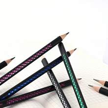 Pre-Sharpened #2 Hb Pencils Pack Of 12 Ergonomic Hexagonal Shape Break-Resistant Non-Slip Surface Wood-Polymer PVC-Free Eraser - Multicolor - View 4