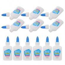 20 Piezas De Pegamento Para Manualidades Para Pegamento Con Punta Fina A Para ArteDurable, Sólido - Multicolor - Ver 2