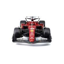 Burago 1/43 2025 Ferrari SF-25 F1 16# Charles Leclerc & 44# Lewis Hamilton Diecast Alloy Formula 1 Racing Car Model (1/43 SF25 16# With Helmet)