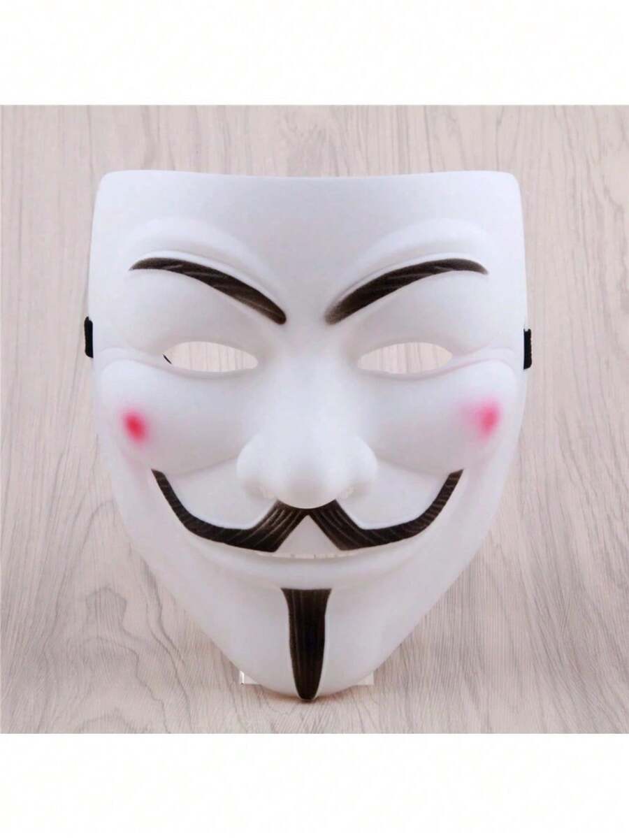 1件动漫角色扮演面具，可用于面部、头饰、万圣节派对等场合，是角色扮演的理想选择。 - 彩色 - 查看 1