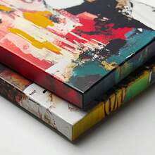 1pc Beautiful Pink Peony Floral Canvas Wall Art - Rose Blossom Botanical Print For Home Living Room, Bedroom, Or Office Decor, Vibrant Flower Art For Spring And Summer - Nhiều màu - Xem 8