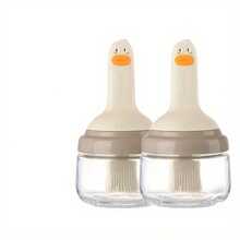 1pc/2pcs 6.42 Oz Newly Upgraded Second-Generation Lock Design Oil Brush Bottle Leak-Proof For Sauces, Egg Liquids, Olive Oil, Garden Barbecue Tools - Multicolor - View 14