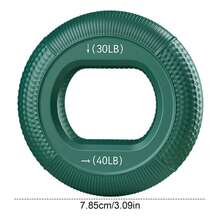 Silicone Finger Gripper Ring Hand Muscle Strengthener Ring Wrist Finger Trainer Exercise Carpal Expander Workout Fitness Device - Multicolor - View 9