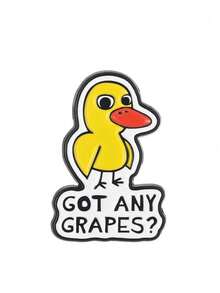 1PC Cute Duck Pin Suitable For Backpack Hat Decoration Brooch Collection Badge Suitable As A Gift For Friends - Multicolor - View 5