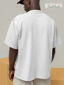 Oversized T-Shirt Streetwear Graffiti Love Smile Heart Street Style REF 3332 FLUXO GEEK - trắng - Xem 9