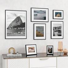 1/3 قطعة، إطار صور ألومنيوم 30 * 40 سم، إطار معدني أسود/ذهبي 12 * 16 بوصة، إطار A3، إطار حائط، إطار شهادة A4، إطار ملصق، مناسب للصور والرسم بالألماس والرسم بالزيت والديكور الفني وديكور المنزل وغرفة النوم