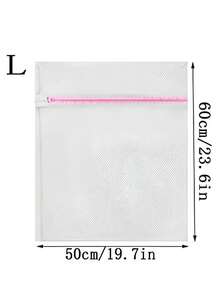 1/3/4 件拉链网状洗衣袋，蜂窝洗衣袋，适用于服装、衬衫、胸罩、袜子、连裤袜、内衣、旅行收纳袋、春季、简约、夏季上衣