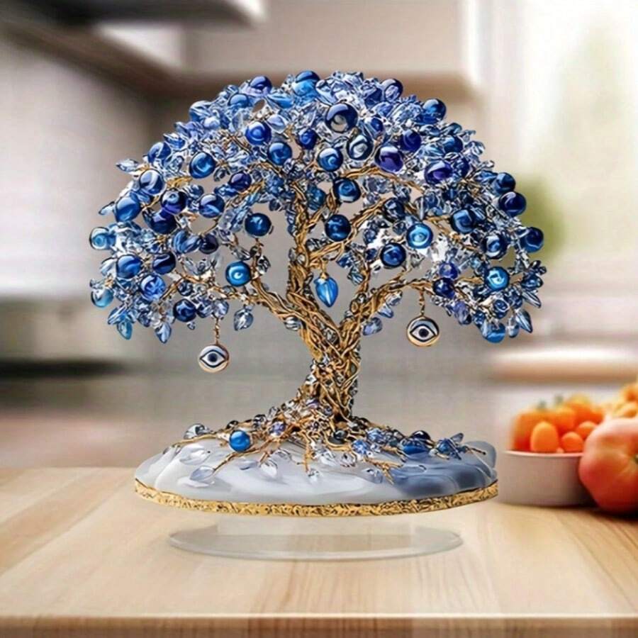 [2D Flat HD Acrylic, Versatile For Tabletop Placement Available, Suitable For Living Room, Study & Office, Ideal Gift For Housewarming & Birthday