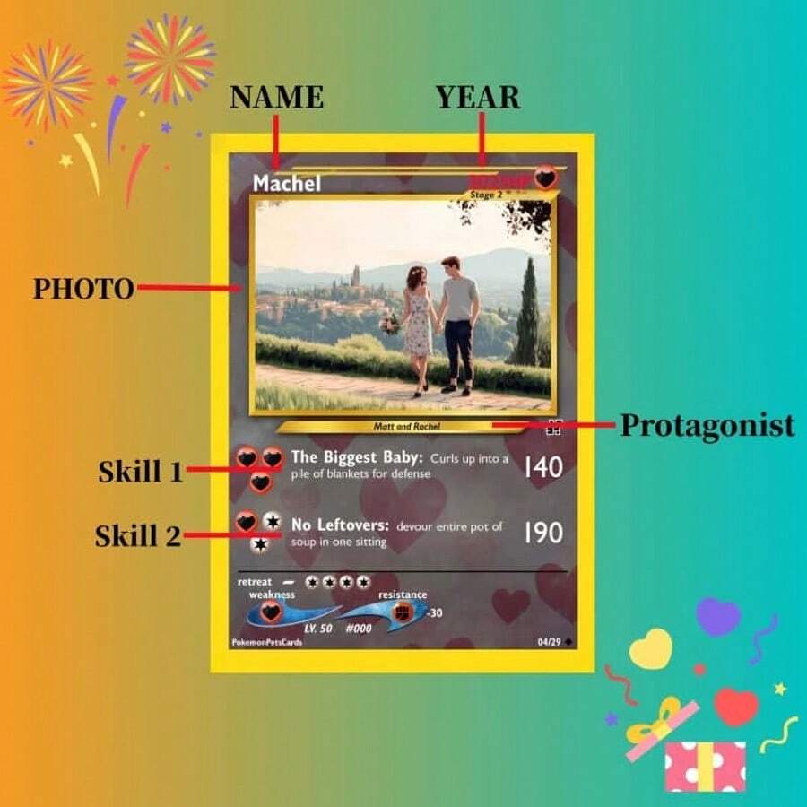 15PC/20PCS/50pcs Personalized Custom Limited Edition Greeting Cards For Couples, Suitable For Couples, Friends, And Relatives. Ideal For Party Invitations, Couple Anniversaries, And Also Perfect For Collecting, Exchanging, Dating, And Trading. - Couple - Size G - View 1