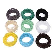 10米韓國雙面絨面皮革繩,可用於diy手工製作珠寶、手鐲和項鍊 - 韓國絨線 - 查看 3