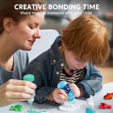 多功能魔法水上玩具，超级好玩的海洋宝贝，DIY创意手工套装，减压玩具，创意DIY玩具，放松玩具，派对活动，提升手工技能玩具，培养儿童艺术能力手工玩具，送给男孩女孩的完美节日礼物 - 彩色 - 查看 6