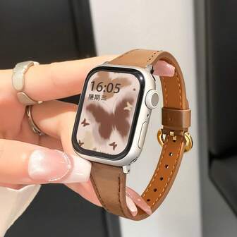 Universelles, minimalistisches, retroartiges, leichtes, elegantes Uhrenarmband