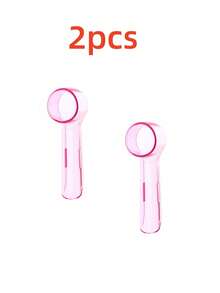 4pcs Electric Toothbrush Head Dust Cover, Fits Round Toothbrush, Protects Brush Head, Convenient For Travel - Multicolor - View 15