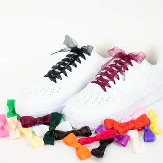 1 Pair 2cm Wide Transparent Organza Ribbon, Versatile Chiffon Ribbon