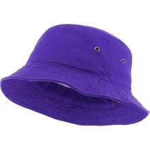 KBETHOS - Gorro Unisex de algodón Lavado para Exteriores - (3.4) cubeta Diario Púrpura - Ver 8