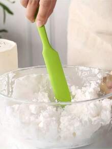 1pc Silicone Spatula, Non-Stick Scraper, Silicone Material, Heat Resistant, Baking Tool, Kitchen Gadget, Cooking Accessory