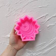 Flower Moon Ramadan Kareem Decor Candle Silicone Mold Islamic Muslim Star Candle Mould Soy Wax Mold Eid Mubarak Ramadan Decor