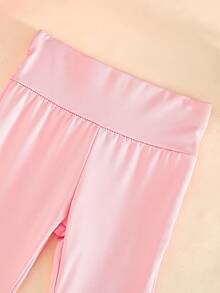 3-Pack Baby Girl Cute Flare Pants, Casual Leggings In Multiple Colors - Multicolor - View 4