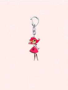 1PC Cute Acrylic Cartoon Keychain, /Alastor/Vox/Husk/ Cute Bag Accessory, Anime Character Keychain, Car Keychain, Backpack, Jewelry Accessory, Perfect For Everyday Wear, Great Gift For Friends And Fans - Multicolor - View 14