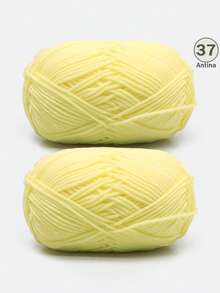 1/2支 5股混色乳白色腈纶纱线，50克/支，柔软多用途，中等粗细的乳白色纱线 - 非常适合手工编织、手工织造、DIY工艺品，可用于DIY钩编包、手提袋、围巾、帽子、毛衣、衣服、拖鞋、鞋子、玩偶、靠垫、钩编毯子、手工钩编项目、DIY小礼物、情人节礼物。