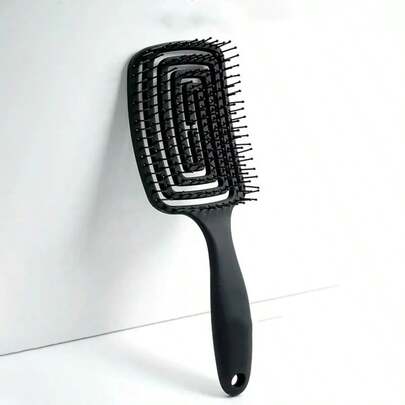 A Styling For Women Featuring A Fluffy Comb Designed For Long, Straight Hair, Suitable For Both Wet And Dry Use, With A Big Bend For Massage. ,Hair Styling Kit For Barber Salon Beauty Travel Essential Hair Products,Hair Cares,Hair Accessories,Summer,Holiday