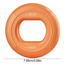 Silicone Finger Gripper Ring Hand Muscle Strengthener Ring Wrist Finger Trainer Exercise Carpal Expander Workout Fitness Device - Multicolor - View 7