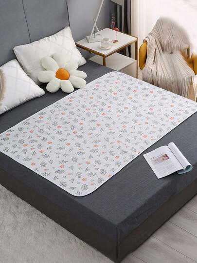 可重复使用防漏月经垫，防水可洗床垫保护垫，适用于女性经期、尿失禁、尿床，成人及老年人均可使用