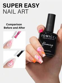Sơn móng tay dạng gel trong suốt TOMICCA 30ml, sơn gel UV LED có thể tẩy, tạo hiệu ứng nhuộm tie-dye, nghệ thuật vẽ móng, vân đá cẩm thạch, đá tự nhiên, sơn gel nhuộm tie-dye màu nước, thiết kế nghệ thuật vẽ móng, sơn móng tay chủ đề Giáng sinh. - Trong sáng - Xem 3