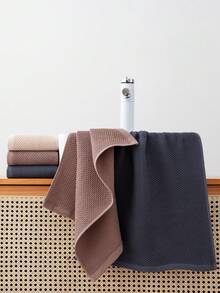 Zestaw 3/6 ściereczek kuchennych o splocie waflowym, nowoczesne ściereczki do naczyń, superchłonne, szybkoschnące ściereczki do czyszczenia, wzory w jednolitym kolorze i z motywem kosmosu, 350 g/m2, 34*74 cm - Wielokolorowe - Zobacz 5