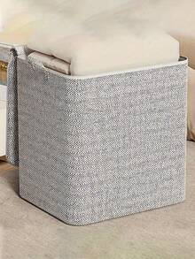 Caixa de Armazenamento Extra Grande e Reforçada - Solução Multifuncional, Adequada para Organizar Roupa de Cama, Decoração Interna e Acessórios, Armazenamento de Quarto Infantil, Armazenamento de Roupas - Design Leve e Portátil com Fechamento em Zíper - Adequada para Edredons e Lençóis | Caixa de Armazenamento Sob a Cama - Multicolorido - Visão 7