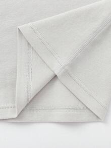 Balabala 2pcs Kids' Cotton Sleeveless Undershirt, Soft & Breathable, Suitable For Boys & Girls - Gray Green Tone - View 4