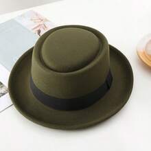 男士时尚软呢帽，100% 涤纶和超弹力纤维，可调节圆顶猪肉馅饼爵士帽，无弹面料，建议手洗 - 男士时尚配饰 - 彩色 - 查看 11