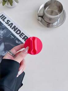 Silicone Phone Case Lip Gloss Shaped Phone Holder, Adhesive Slouchy Phone Stand Accessories