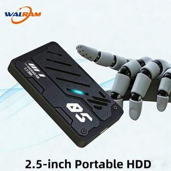 2.5 Inch HDD External Hard Drive USB3.0 160GB 250gb 320gb 500gb 750gb 1tb Portable RGB Gaming HDD For PC Desktop