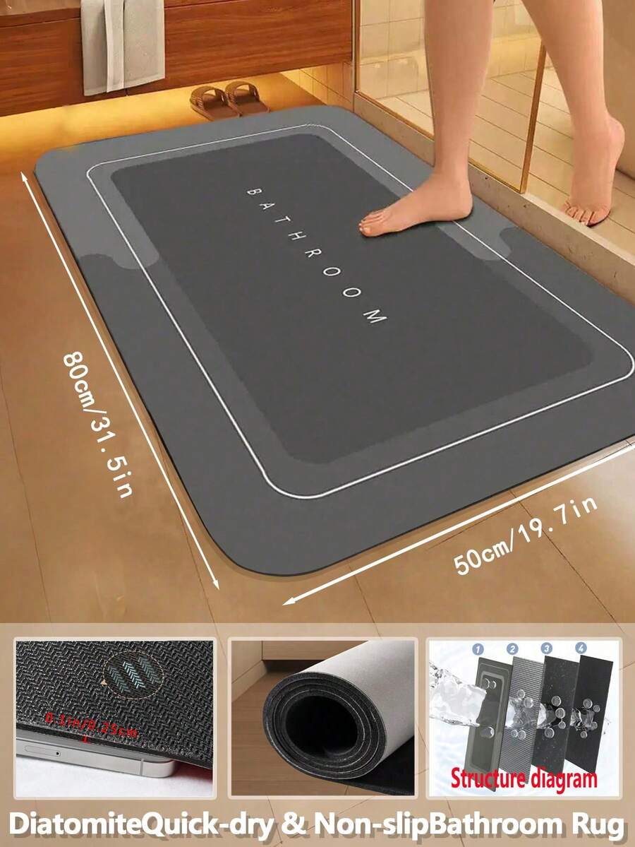 柔软防滑浴室垫，硅藻土吸水垫，速干浴室垫，万圣节装饰地毯，房间装饰地毯，秋季装饰地毯，圣诞节装饰地毯，厨房地毯