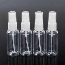 4pcs 30ml Refillable Spray Bottles, Portable Reusable Fine Mist Sprayer Bottles, Travel Size Cosmetic Sample Spray Containers - Clear - View 3